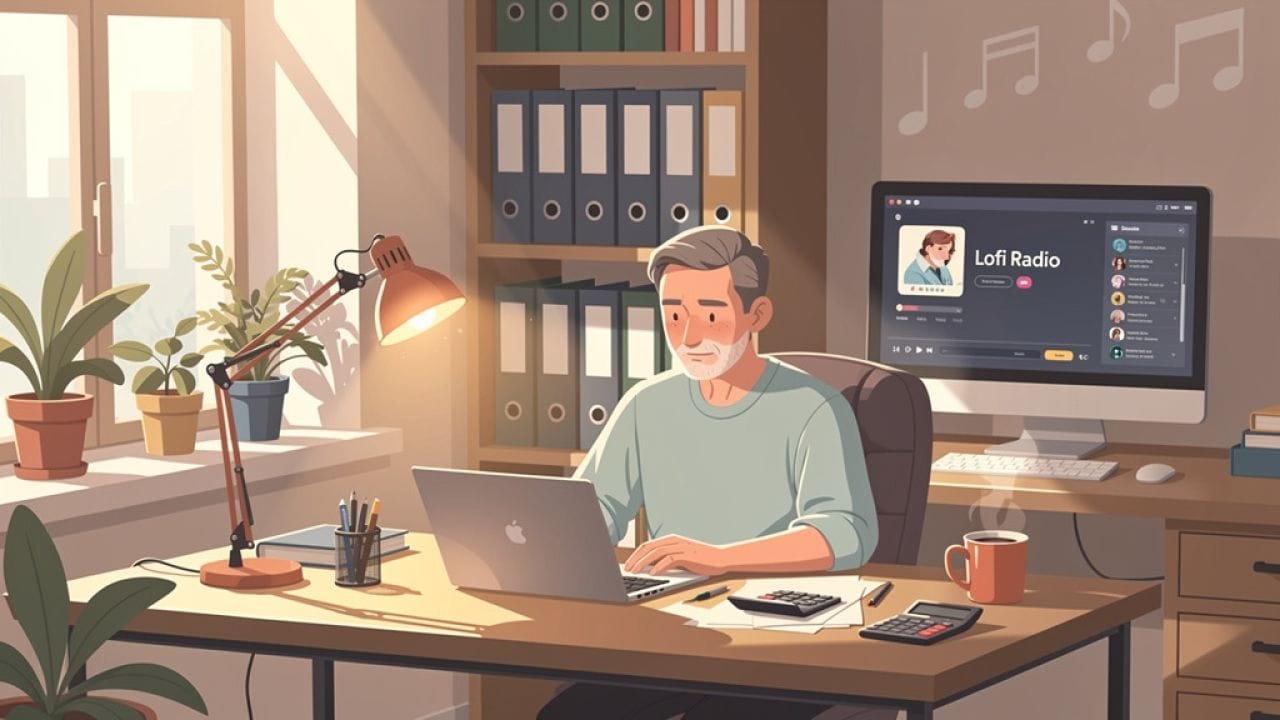 Lofi für Buchhalter: Konzentriert bei Zahlen bleiben
