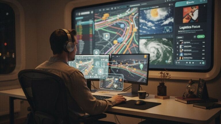 Logistik: Routen planen mit Lofi-Beats – Effizienz trifft Entspannung 2026