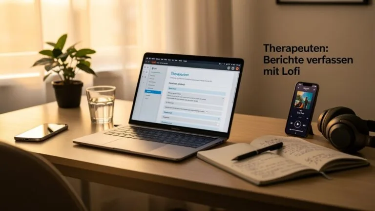 Therapeuten: Berichte verfassen mit Lofi – Wissenschaft, Methoden und Praxis 2026