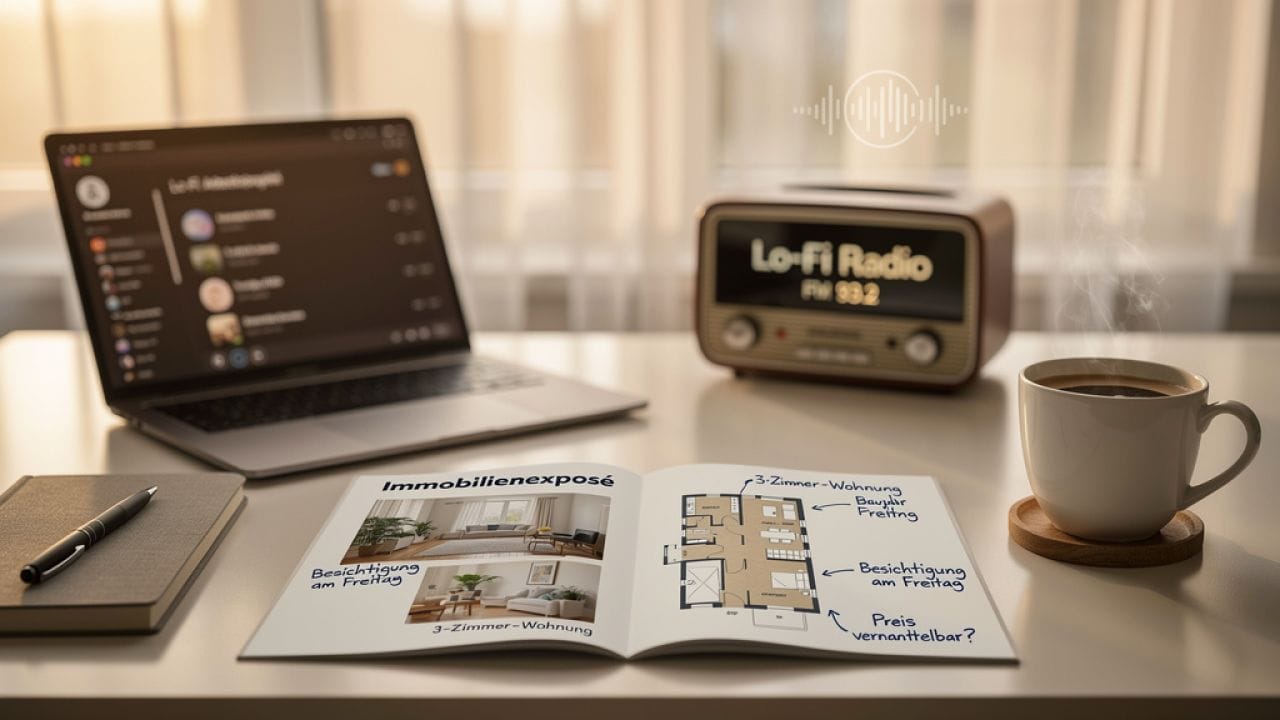 Immobilienmakler: Exposés schreiben mit Lofi – Produktivität und Kreativität steigern
