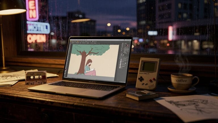Illustrator für Lofi-Vektorgrafiken: Neueste Tools, Techniken und Trends 2026