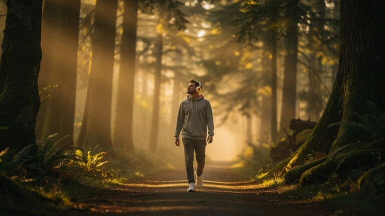 Lofi beim Spaziergang: Achtsamkeit in der Natur mit entspannender Musik